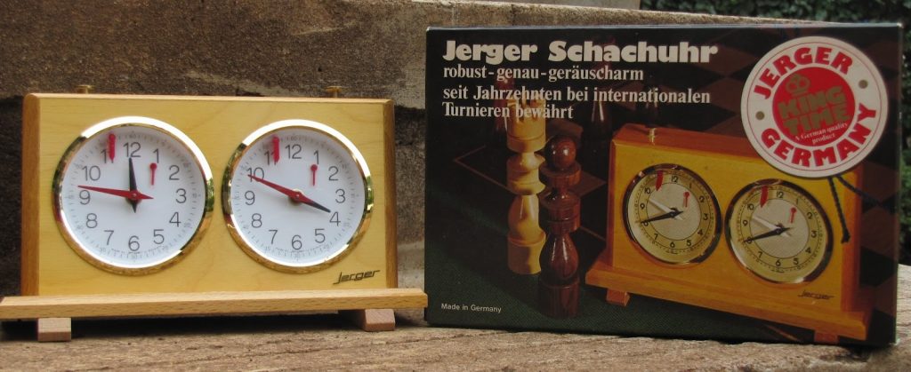 The KES 9,000 Jerger Chess Clock!