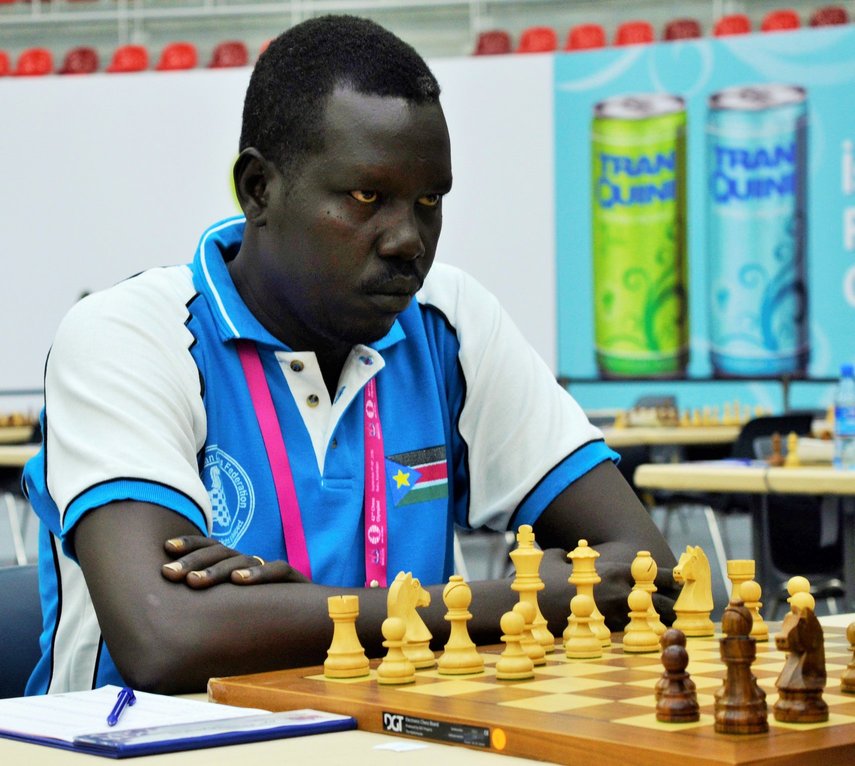 CM Rehan Deng Cypriano in action during the 2016 Baku Olympiad.