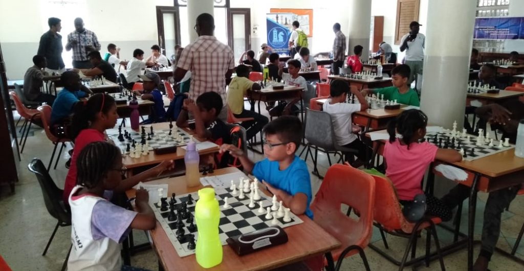 Lighthouse Inter-Schools Chess Tournament.  Photo from the event.