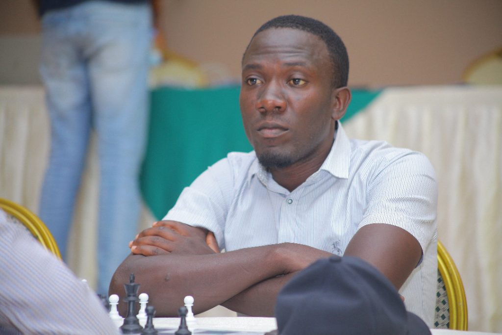 Mathias Ssonko of Uganda who was a joint winner with 5 points.