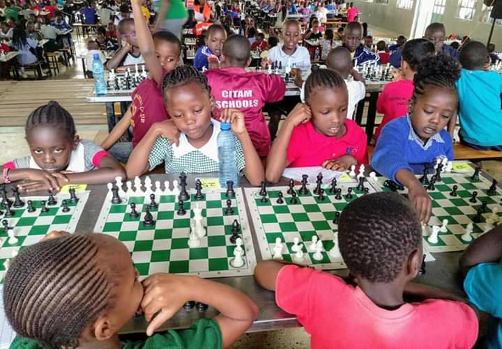 KNYCC 2019 - photo from the event. Photo credit Chess Kenya.