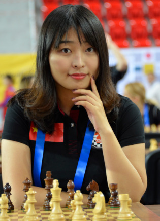 World Women's Champion Ju Wenjun of China