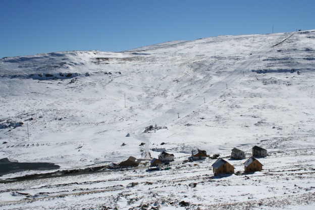 Ski resort within the Maluti Mountains region in Lesotho. Photo credit kiddle.co.