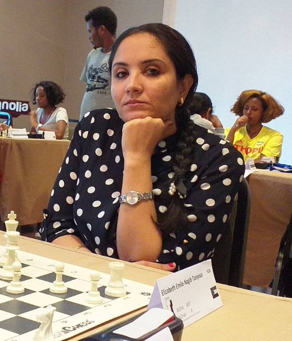 Elizabeth Emile Nagib Tanyous of Sudan in action.