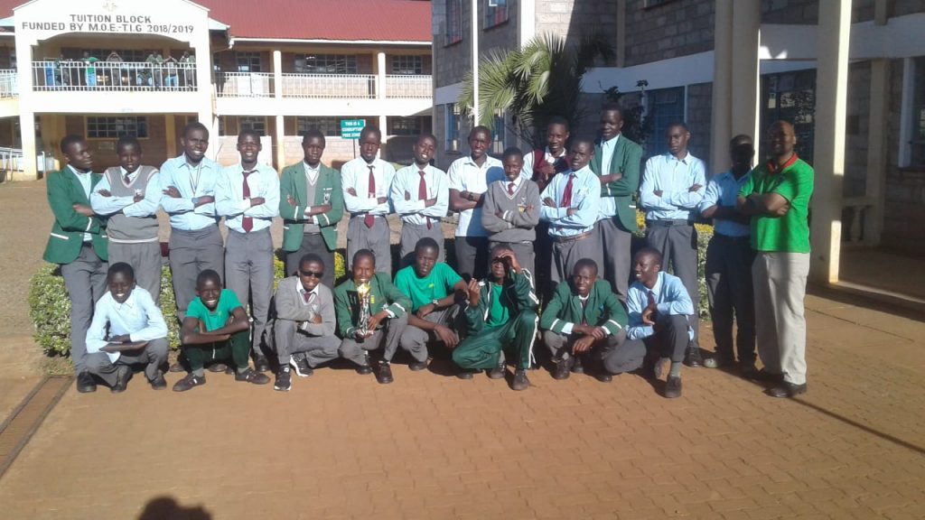 St Patrick Iten the top school in the Open section.