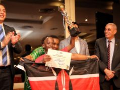 Nathaniel Manyeki the winner of the Open U8 category of the 2023 African Youth Chess